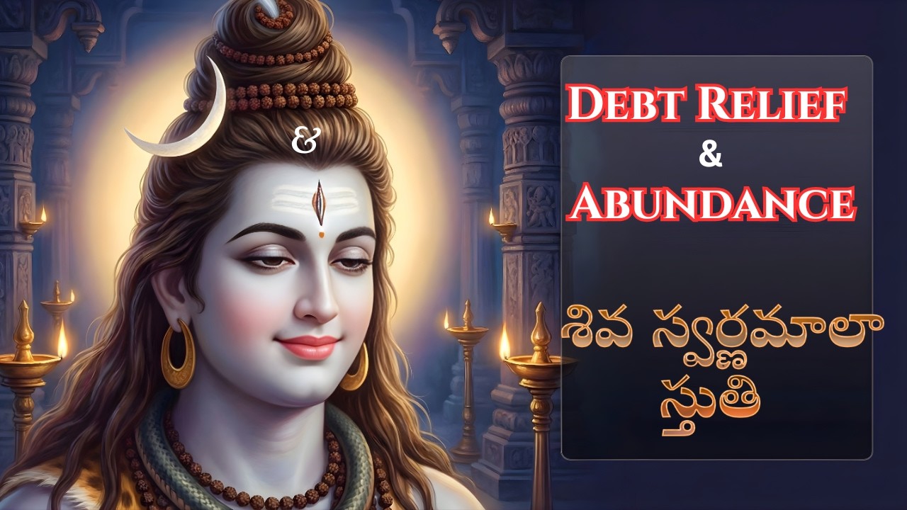 శివ స్వర్ణమాలా స్తుతి | Shiva Swarnamala Stuti | Debt Relief Miracle