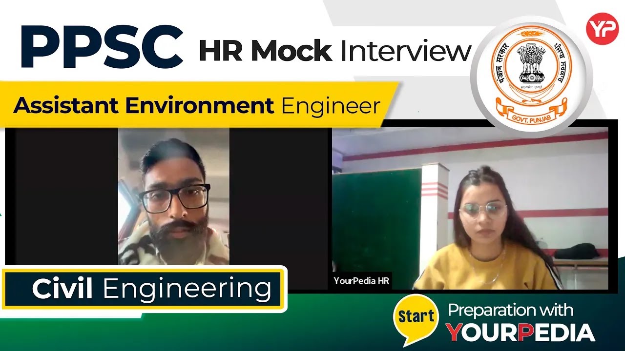 PPSC AEE HR Mock Interview | Civil Engineering | Interview & GD Preparation with YourPedia