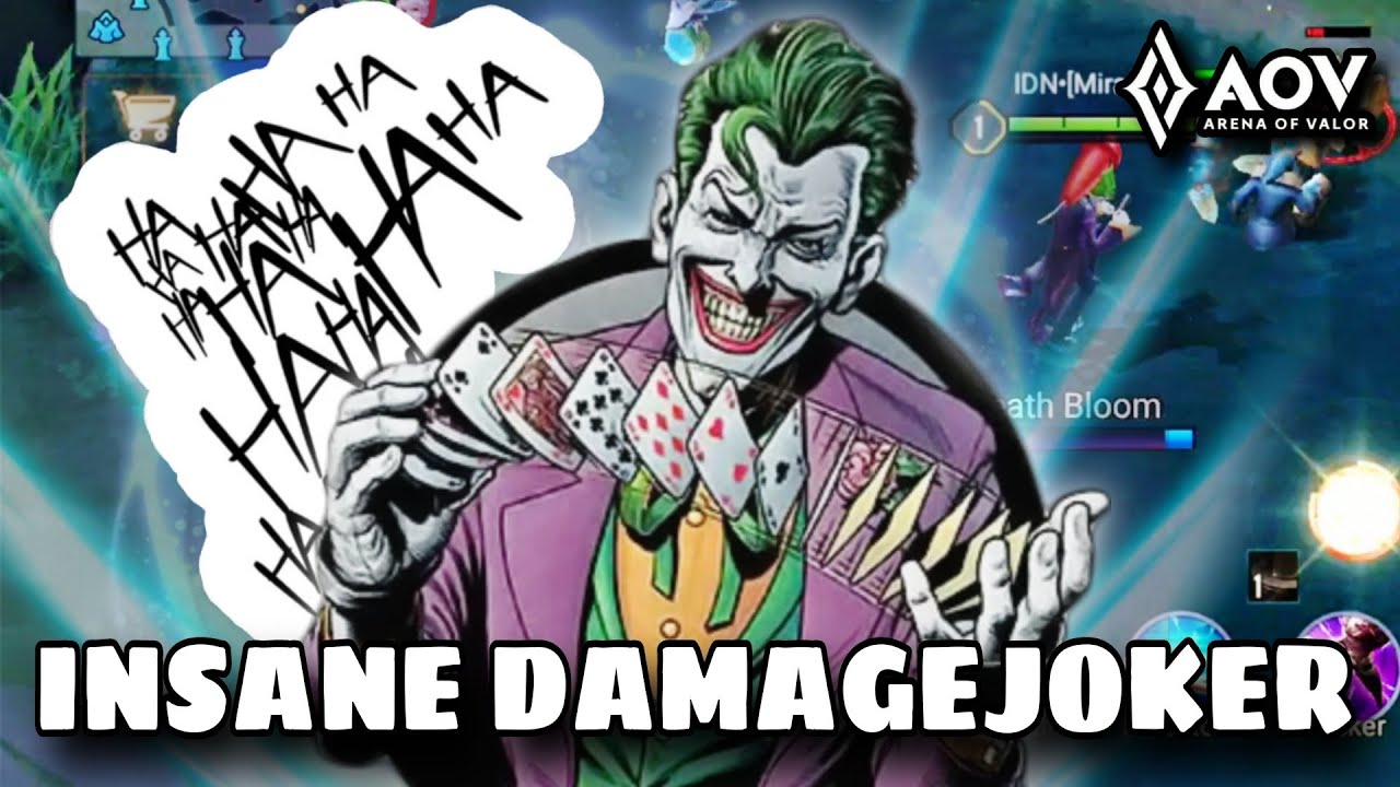 AoV : JOKER INSANE DAMAGE !! EARLY TO MID GAMEPLAY - ( ARENA OF VALOR ) , Li&ecirc;n Qu&acirc;n Mobile , RoV