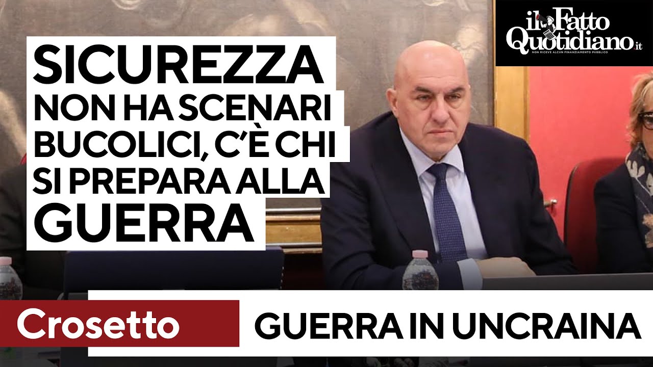 Crosetto: 