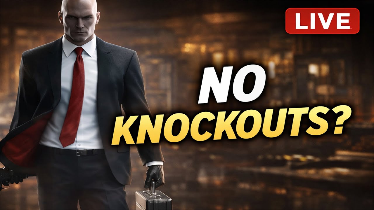 today i will finish hitman 3 without a single knockout (stream 3)