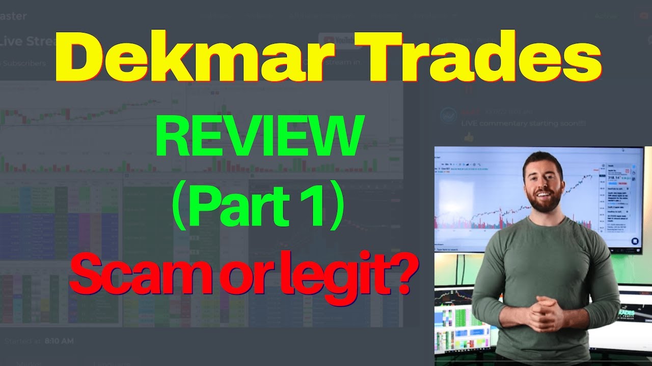 Dekmar Trades Review (Part 1) WATCH ASAP!