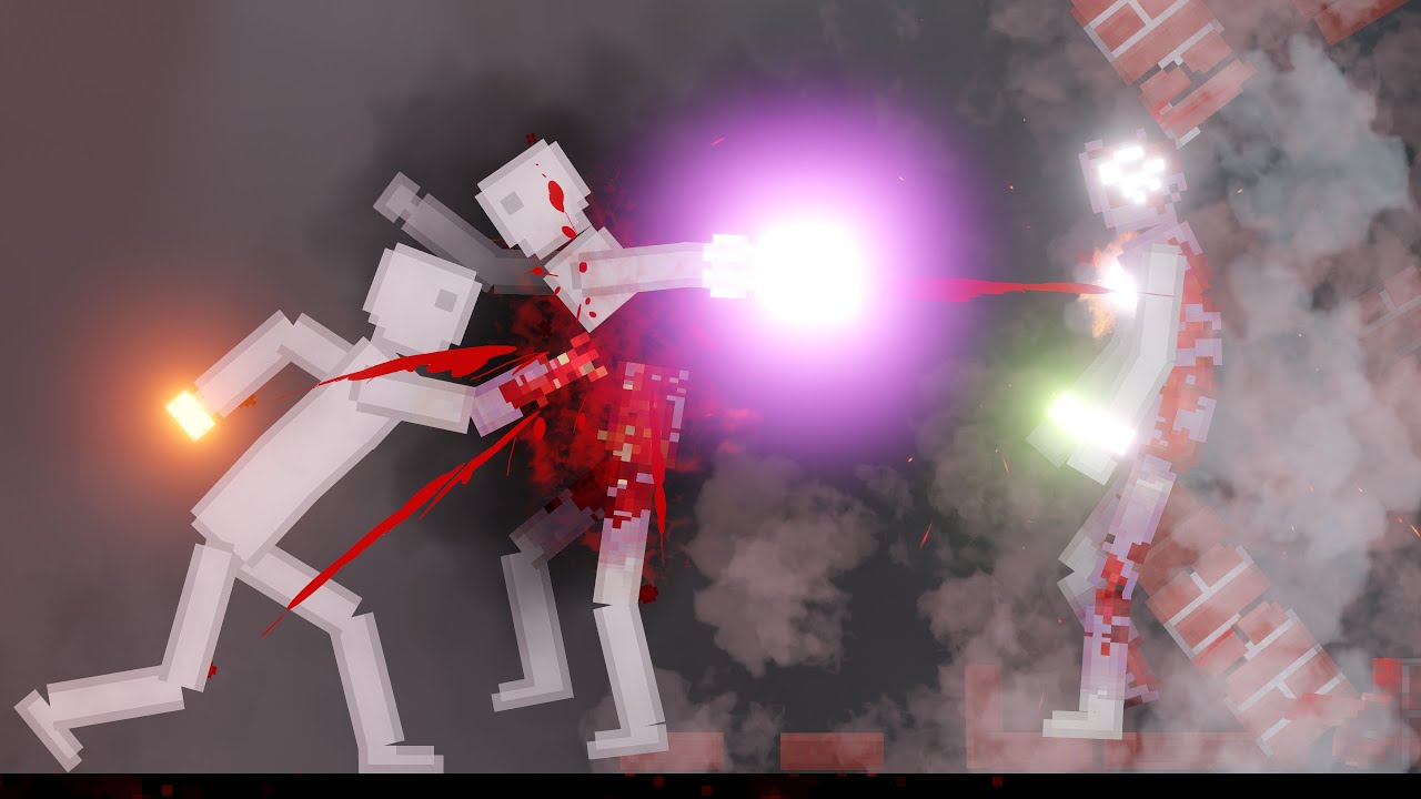 Superpowers Fight Each Other in People Playground