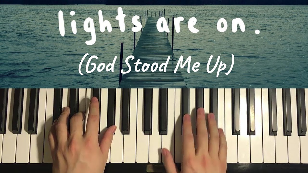 Tom Rosenthal - Lights Are On (Piano Tutorial Lesson) | God Stood Me Up