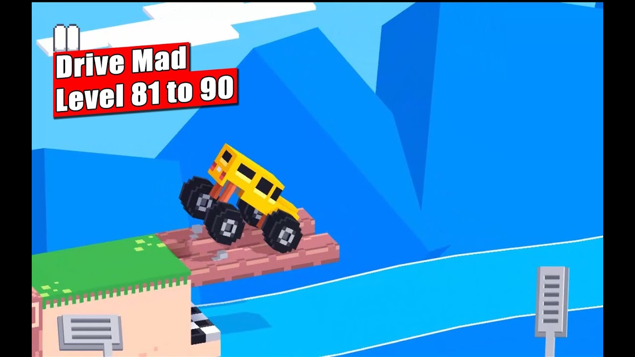 Fancade Drive Mad Level 81,82,83,84,85,86,87,88,89,90 || Android Arcade Game