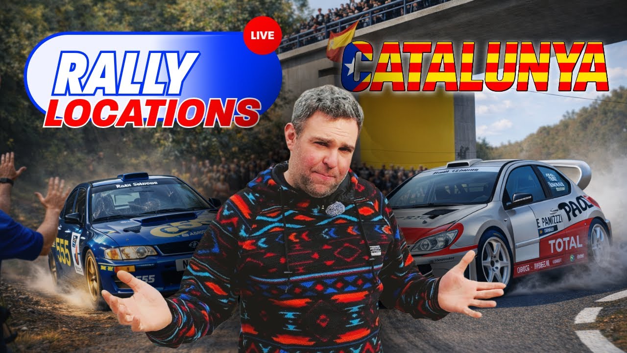 Поиск легендарных этапов ралли Каталонии | Макрей, Сайнс и драма в WRC