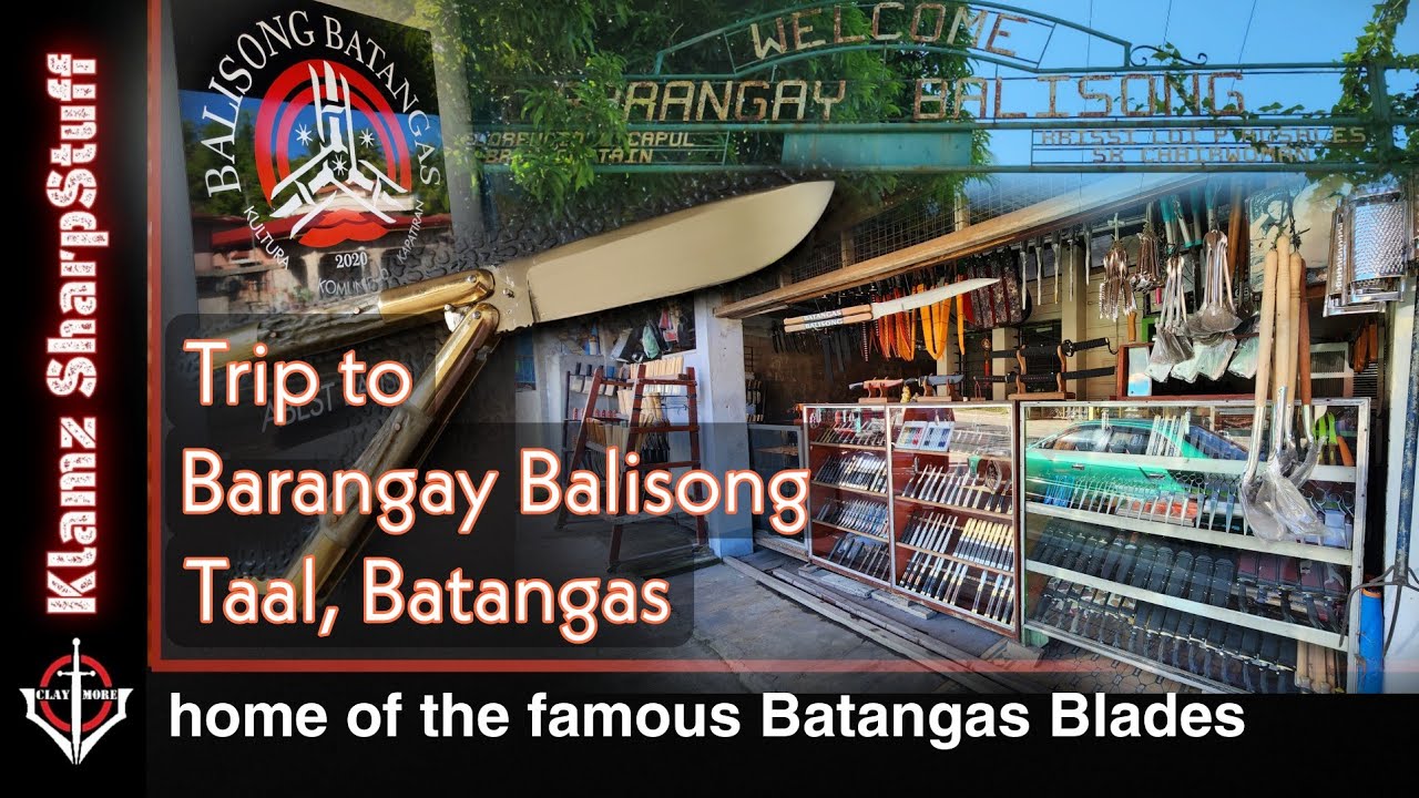 Balisong, Taal Tour: a quick visit to the Home of the Batangas Blades