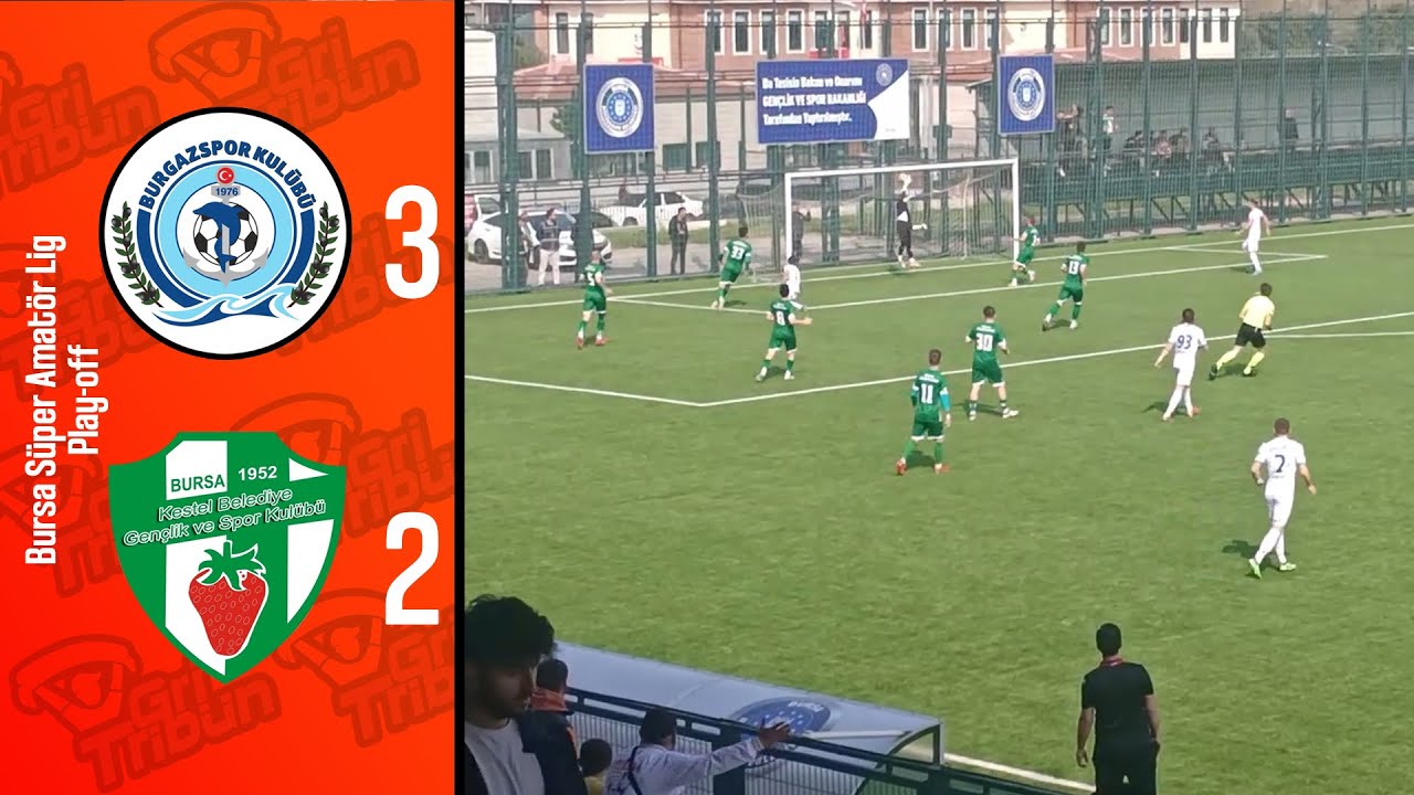 Burgazspor - Kestel Belediyespor | Bursa Süper Amatör Lig Play-Off Mücadelesi Geniş Özeti