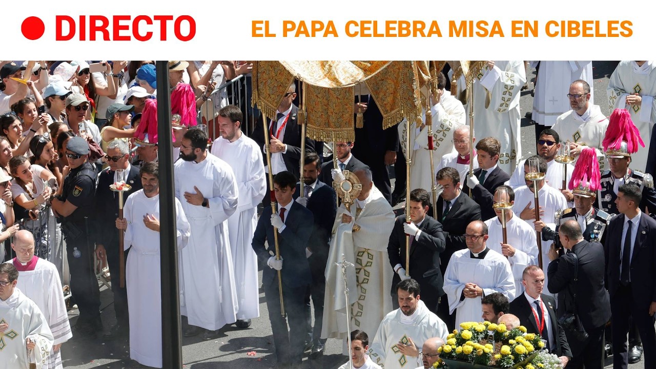 DIRECTO | LE&Oacute;N XIV OFICIA una MULTITUDINARIA MISA en CIBELES | RTVE Noticias