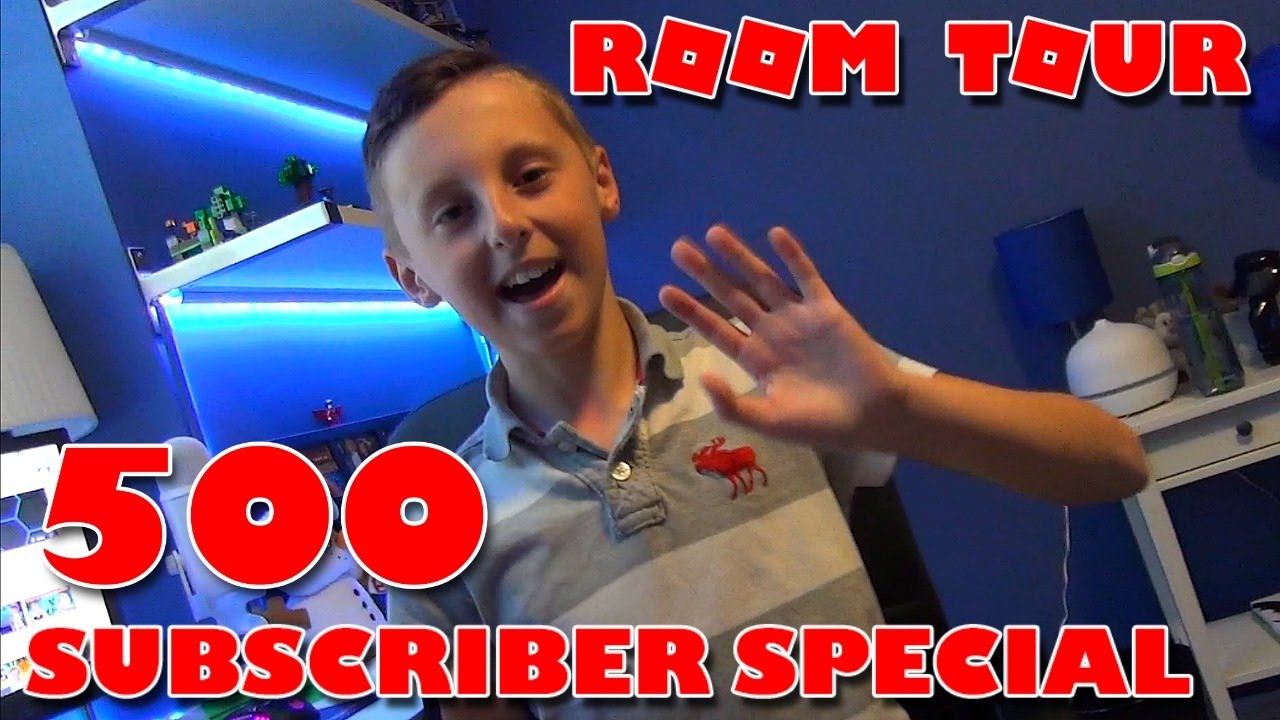 Burlington Gamer Room Tour & Kids Gaming Setup, 2017 | 500 Subscriber Special | Thank you Fans