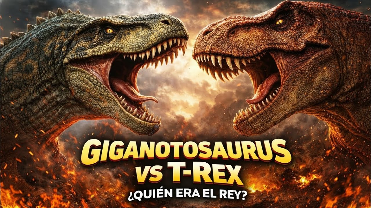 Giganotosaurus 🆚 T-Rex: ¿Quién Era el Verdadero Rey de los Dinosaurios?