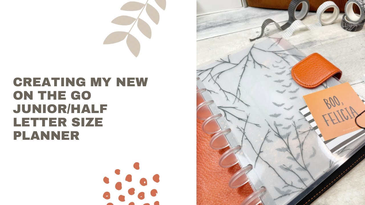 Creating My NEW Half Letter/Junior Size Planner | Cloth & Paper | Jane&rsquo;s Agenda | Levenger