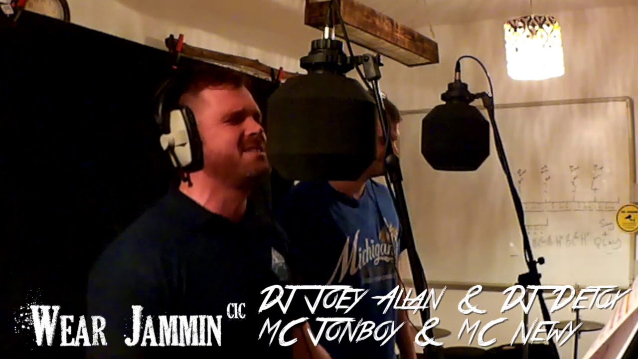 Wear Jammin Studio - DJ Joey Allen & DJ Detox   MC Jonboy & MC Newy