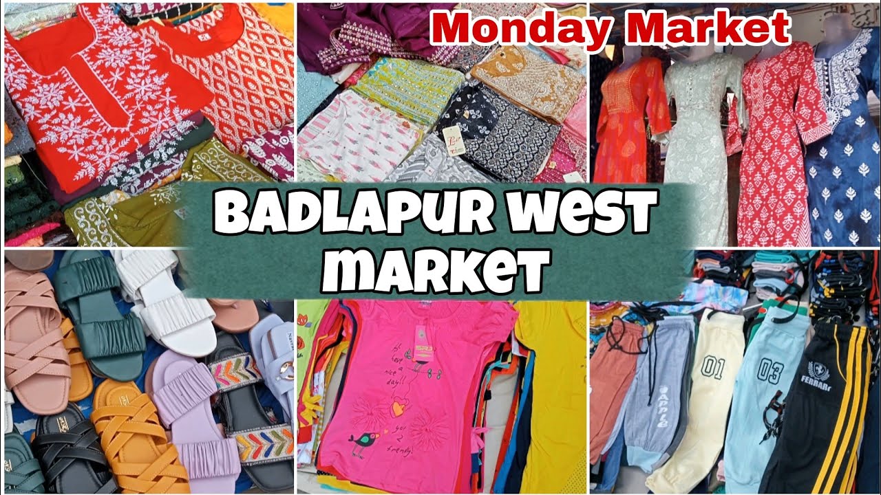 Badlapur west market | Monday Market | Street shopping vlog #badlapur #badlapurwest