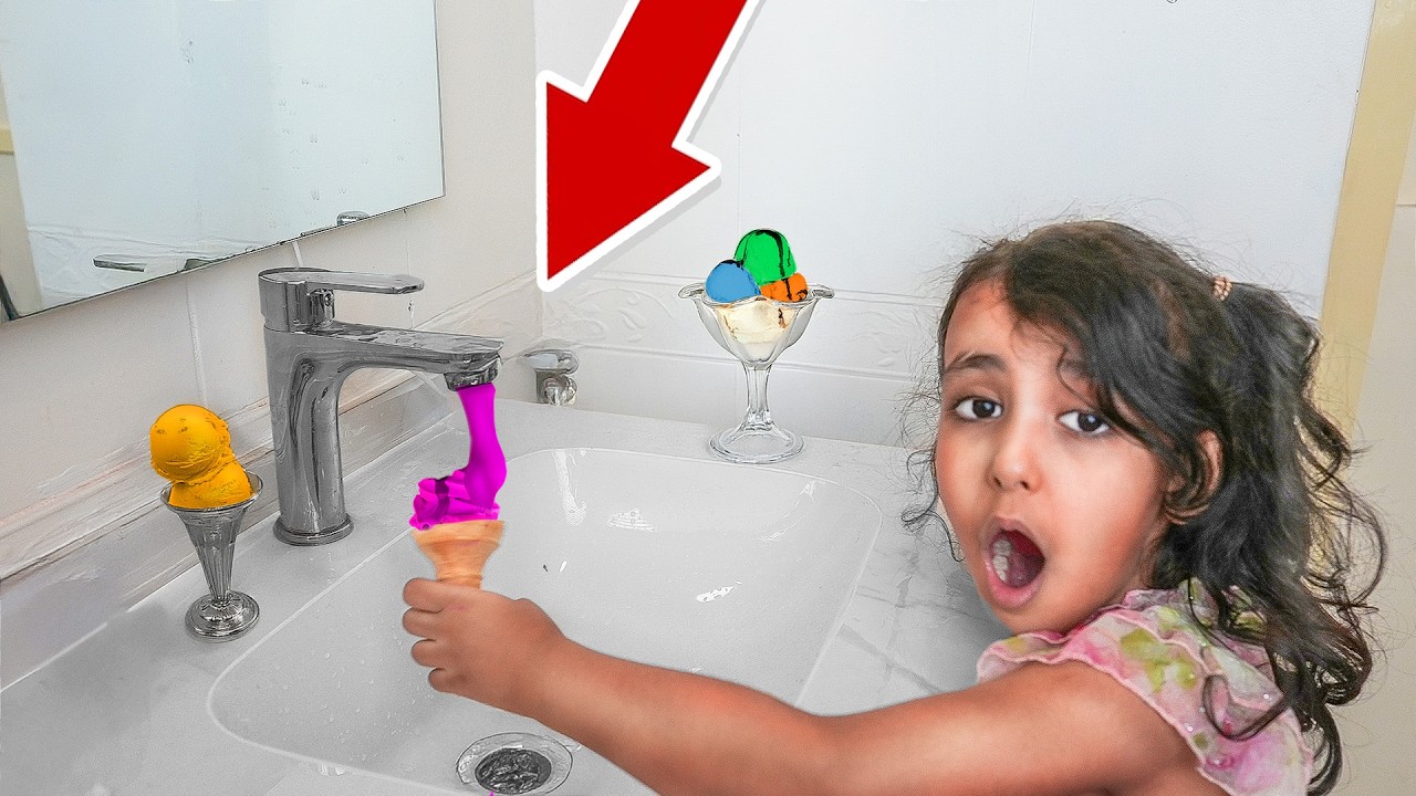 شفا تحول اي شي ل  آيسكريم !!