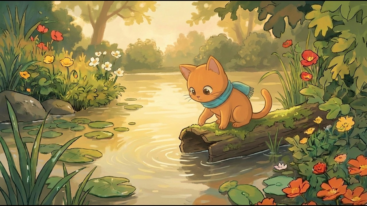 Curious Moments 🌿 Cozy Golden Riverside Lofi for Deep Focus – 3 Hours