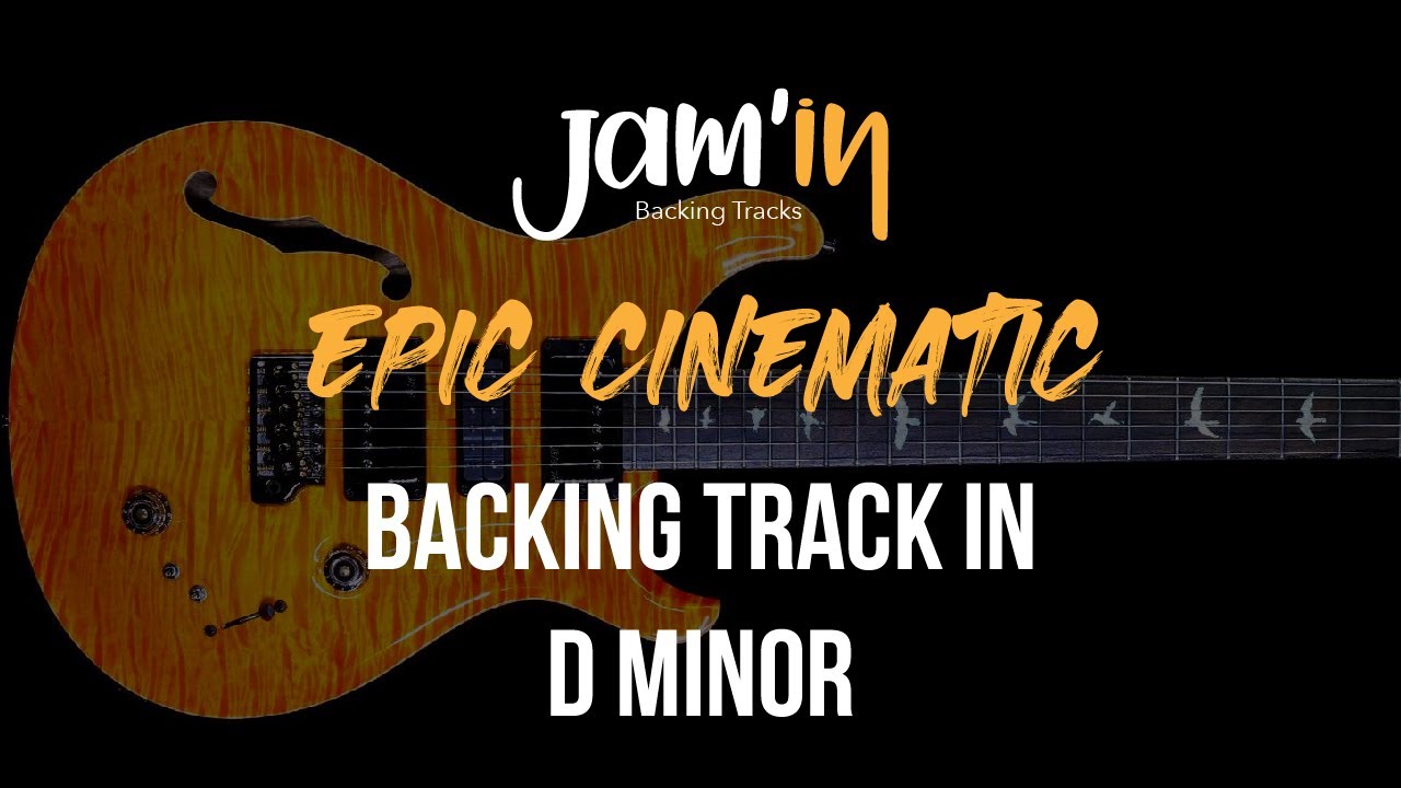 Epic Cinematic Guitar Backing Track in D Minor