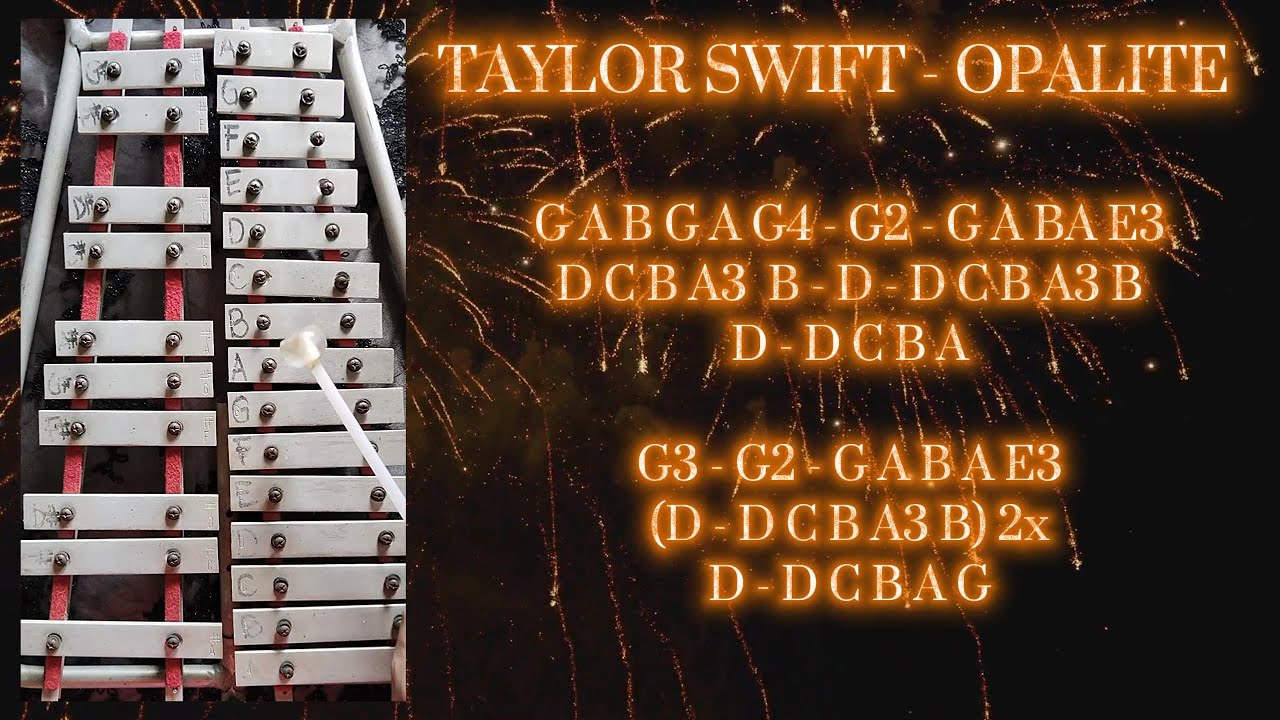 TAYLOR SWIFT - OPALITE (Lyre Chords)