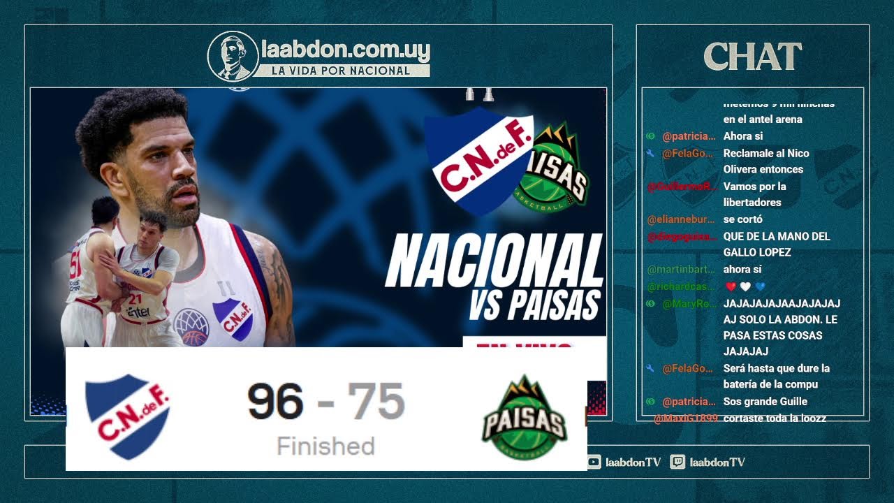 NACIONAL VS PAISAS | BASKET