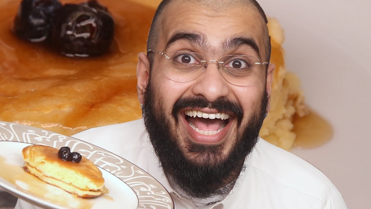 نايف يطبخ بانكيك ياباني لاول مرة  !!