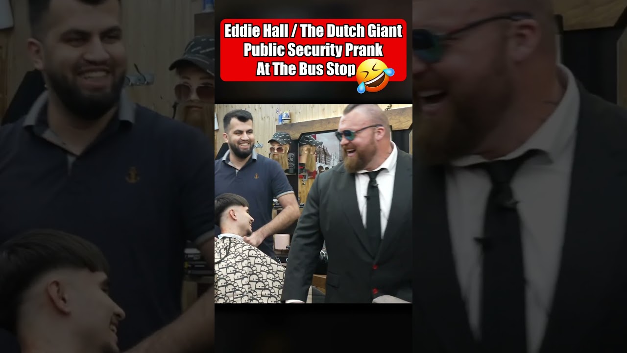 Public Security Prank At The Bus Stop