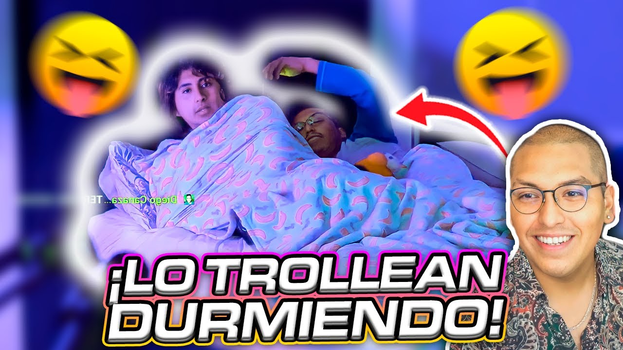 TROLLEAN A JEFRAIN CON AUDIOS CALETAS MIENTRAS DUERME CON PRÓXIMO 😂