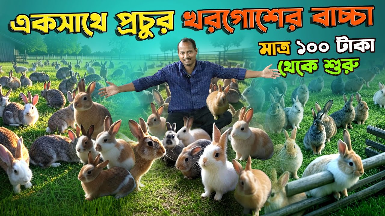 সবচেয়ে বড়ো খরগোশের ফার্ম | Best Rabbit in Kolkata | Cute Rabbits & Price Updates | 97328 44315