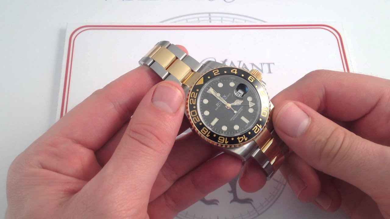 Обзор роскошных часов Rolex Oyster Perpetual GMT-Master II 116713LN