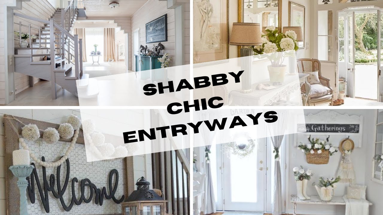 Feminine Shabby Chic Entryway Ideas & Inspiration | And Then There Was Style