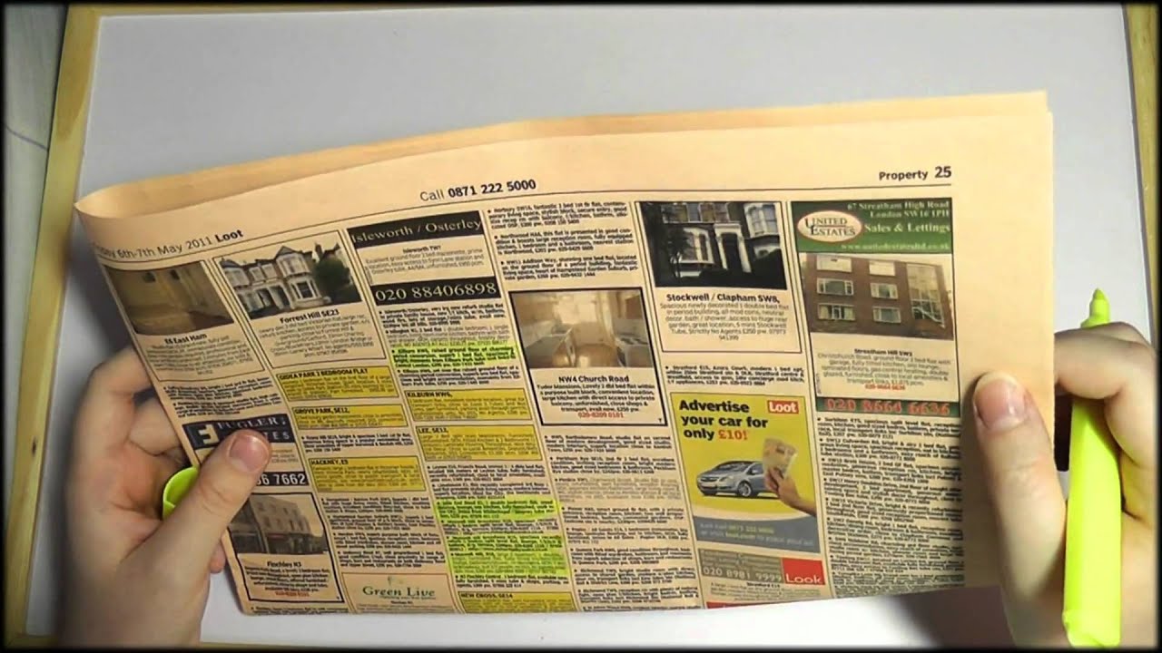 26. Newspaper & Highlighter - SOUNDsculptures (ASMR)