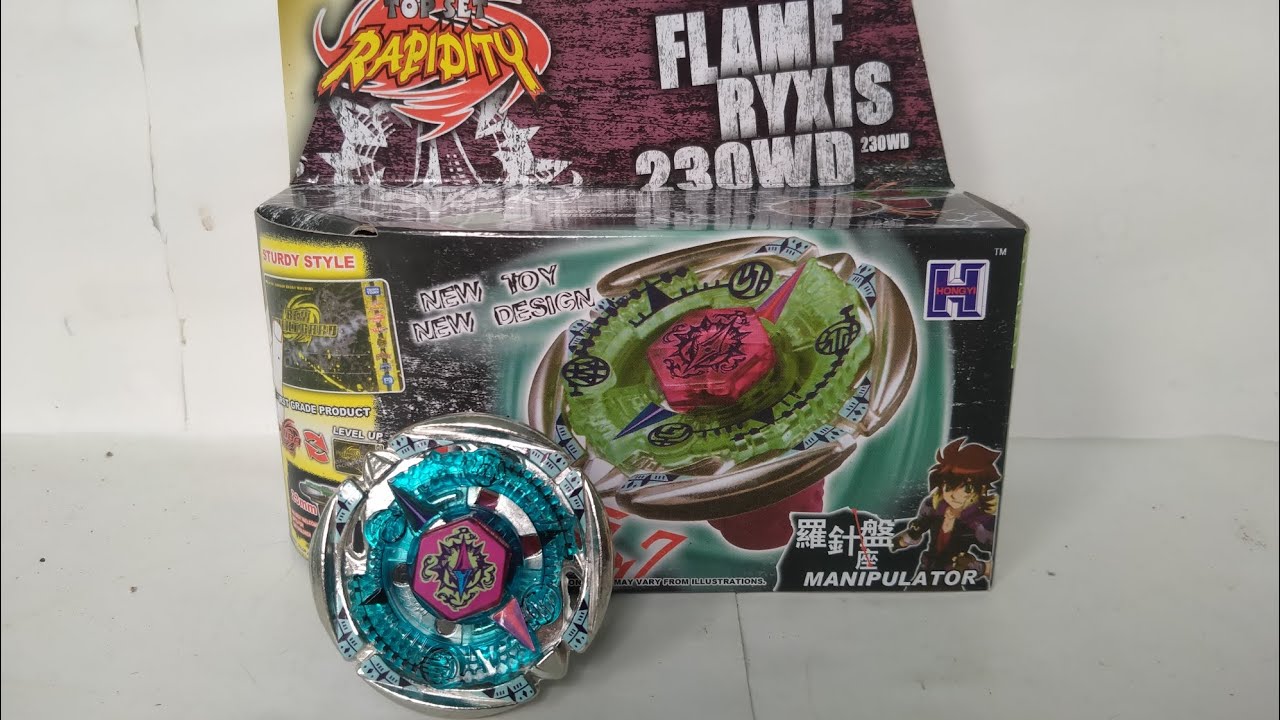 Con quay (Beyblade Metal Series): Flame Byxis (hàng fake)