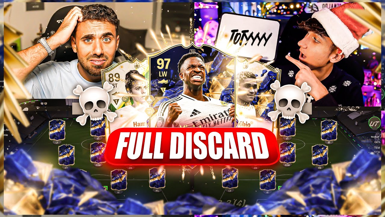 FC 25: UFF RIP☠️🪦 FULL TEAM DISCARD SBB🔥🔥
