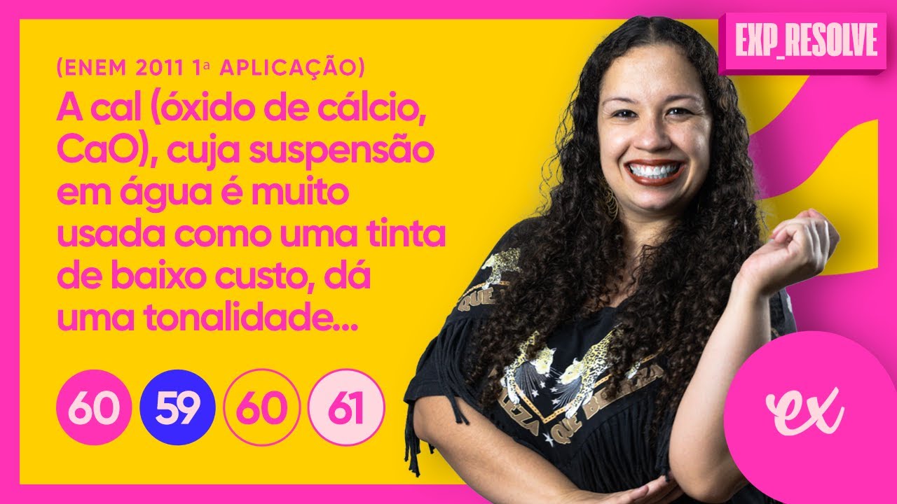A CAL (ÓXIDO DE CÁLCIO, CAO), CUJA SUSPENSÃO EM ÁGUA É MUITO USADA COMO(...) | ENVOLTÓRIOS CELULARES