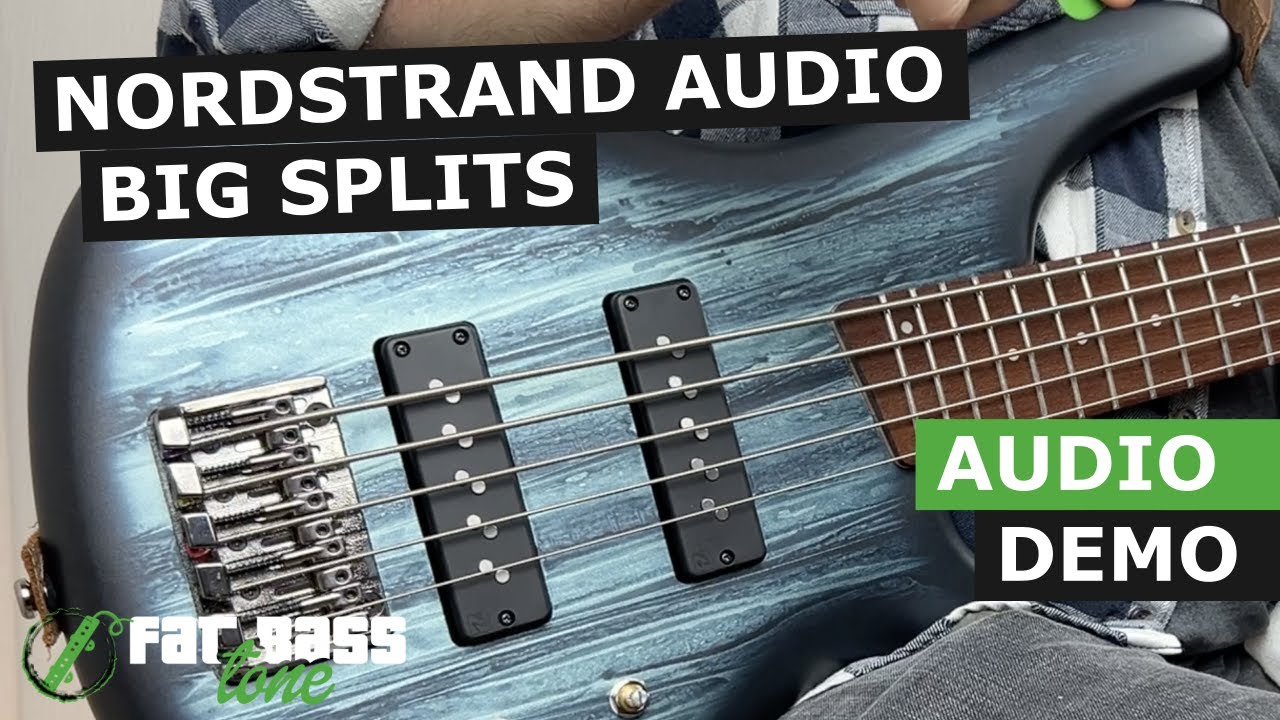 Nordstrand Big Splits Soapbar Pickups Demo