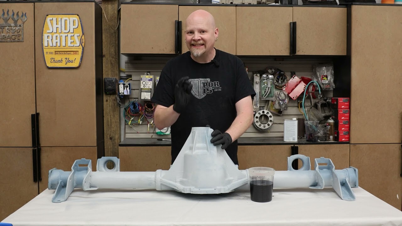 POR-15 Top Coat and 2K Urethane Topcoat Application How To