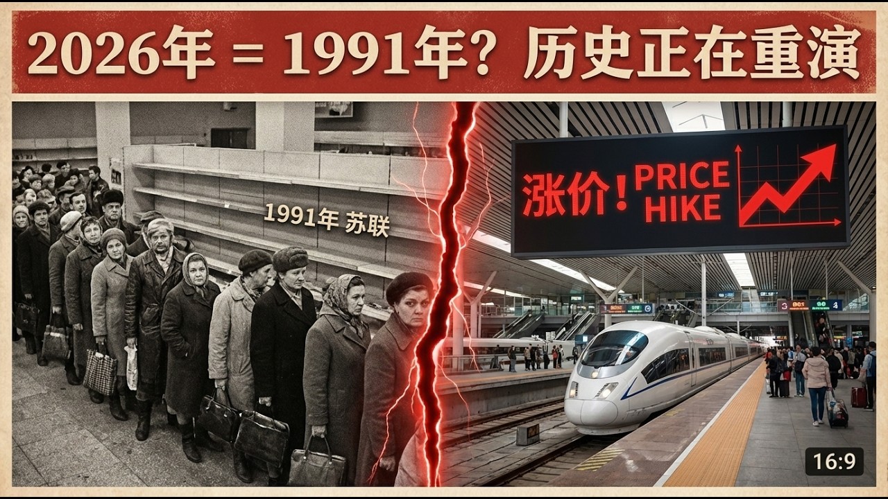 2026年中国涨价潮真相：水电燃气、高铁全线暴涨背后的财政黑洞！普通人该如何自救？ #中国经济 #城投债 #通胀