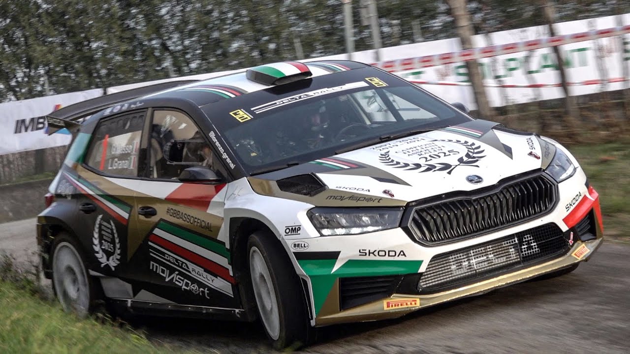 Basso Day 2025 - Fans day with Skoda Fabia Rs Rally 2 [HD]