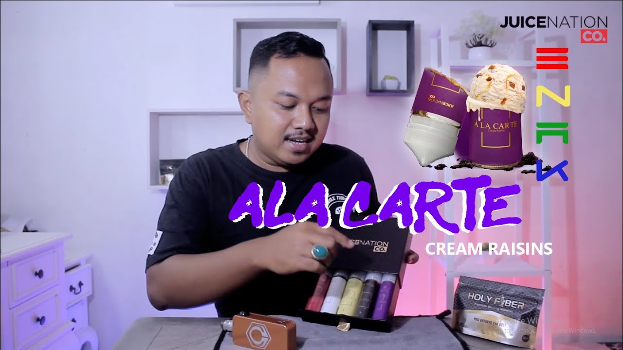 LIQUID ALA CARTE CREAM RAISINS