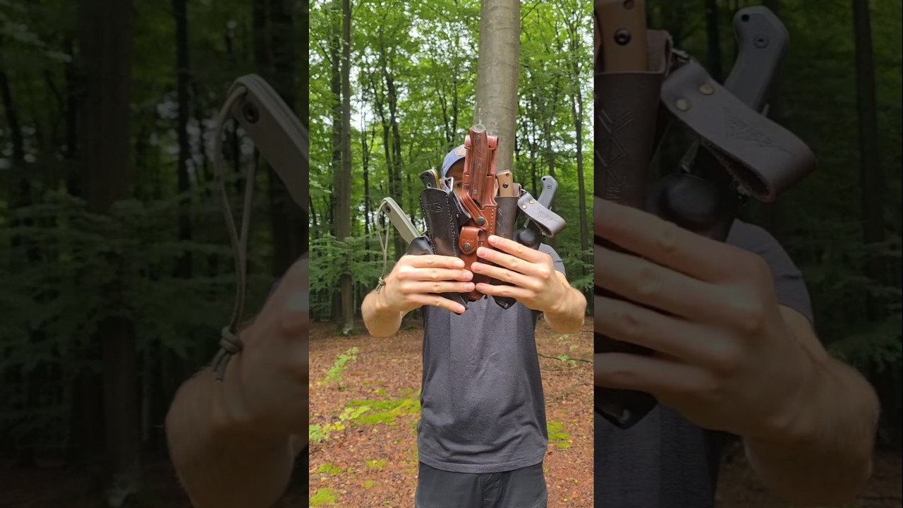 Meine 5 Lieblings Bushcraft- und Survivalmesser! #bushcraft  #survival #outdoor