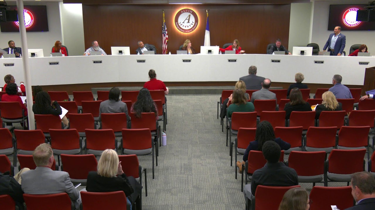 Alvin ISD Board Meeting - 11/11/25