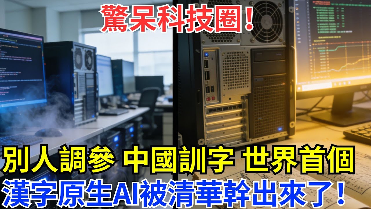 當矽谷還在調參，清華團隊用《說文解字》訓練出世界首個「漢字原生AI」#基建 #科技 #科普 #奇跡 #世界奇跡 #基建狂魔