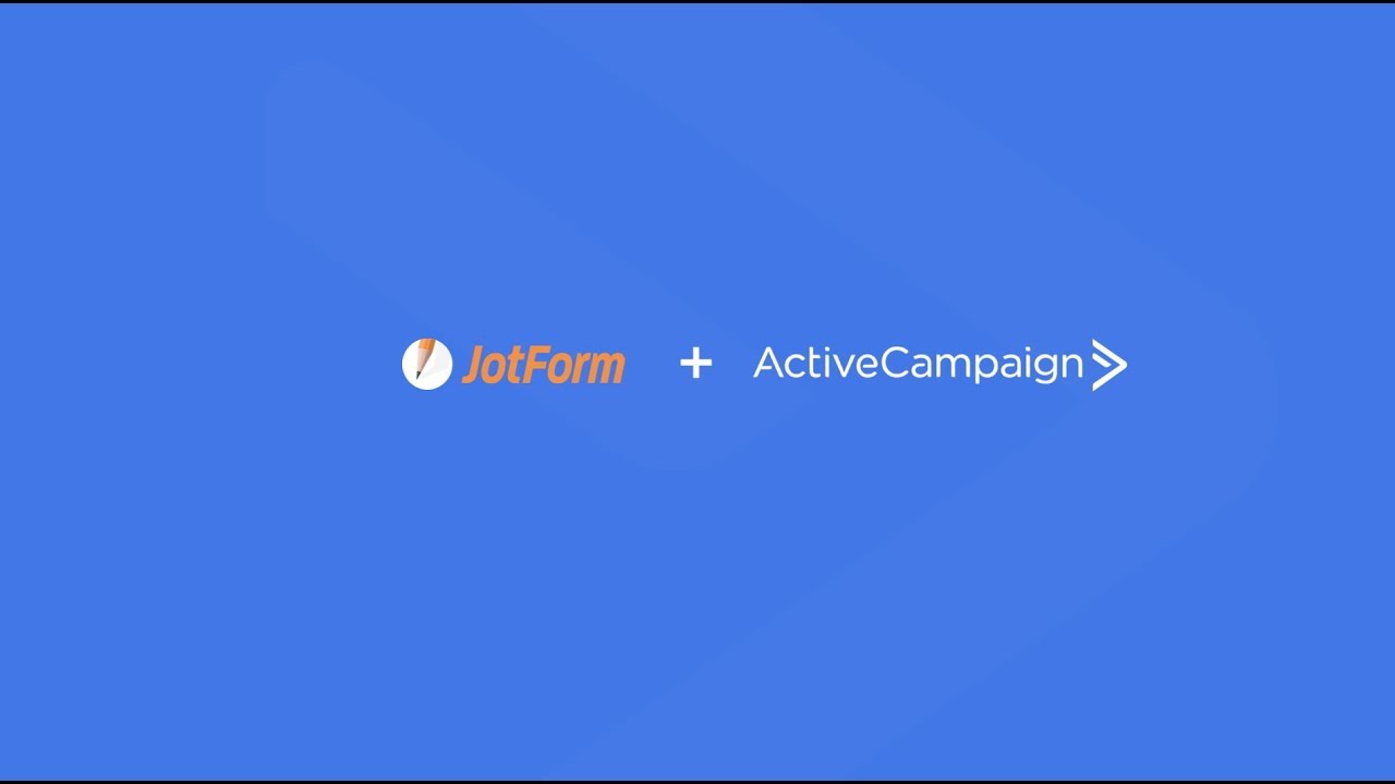 How to integrate JotForm with ActiveCampaign