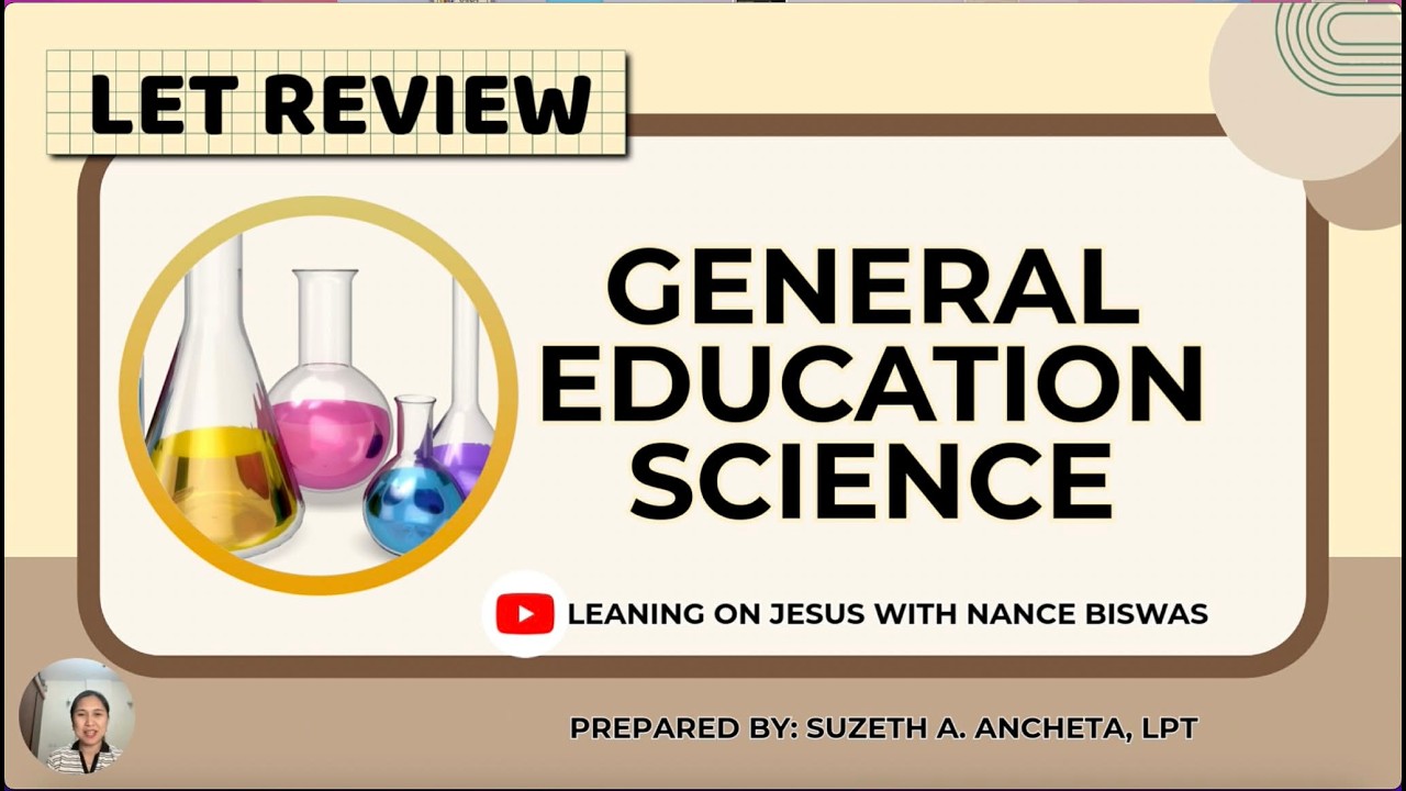 GenEd Science Items for LET by Coach Suzeth Ancheta (Top 1 SPLE 2024 ft. Abbet & Zeth Channel
