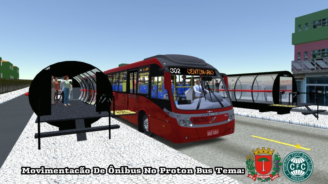 Movimentação De Ônibus No Proton Bus Tema: Curitiba