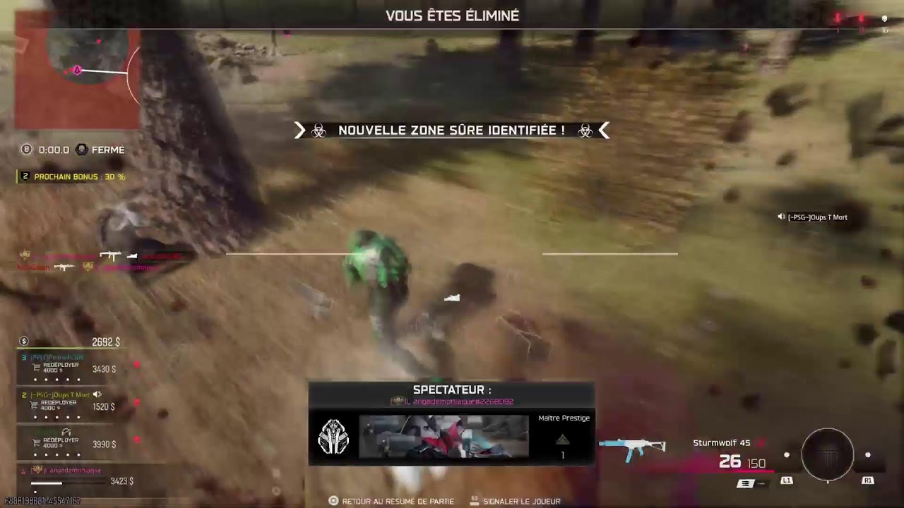 Cod defi secret largage aerien