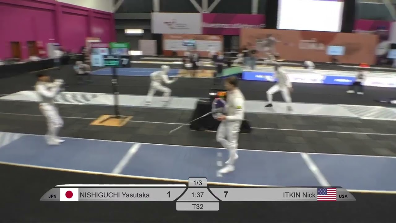 2025 140 SME Grand Prix, Lima NISHIGUCHI Yasutaka vs ITKIN Nick