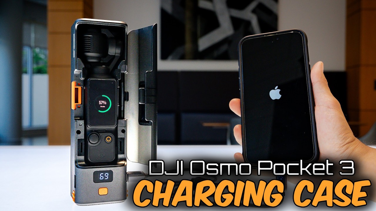 The Ultimate Charging Case for your DJI Osmo Pocket 3 // StartRC Charging Case