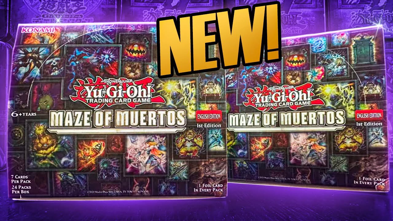 Лабиринт Мертвых уже здесь! Открываем новый бустерный бокс Yu-Gi-Oh! раньше всех!