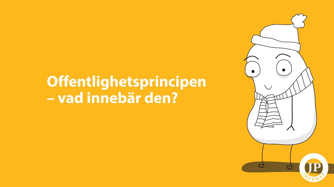 Offentlighetsprincipen – vad innebär den?