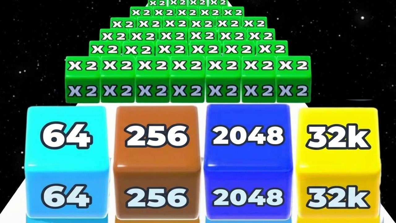 Jelly Run 2048 😱🔥 ALL LEVELS Gameplay Walkthrough Android & iOS